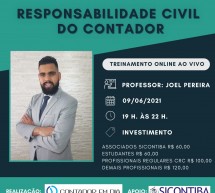 Curso RESPONSABILIDADE CIVIL do CONTADOR – 09 de junho – AO VIVO on-line