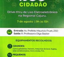 ECO Cidadão – Drive-thru de Lixo Eletrônico na Regional Cajuru – 7 de agosto