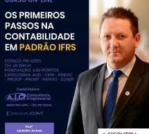 OS PRIMEIROS PASSOS NA CONTABILIDADE EM PADRÃO IFRS – Curso on-line GRAVADO e pontuado no programa EPC