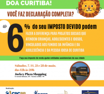 O Sicontiba apoia a Campanha IMPOSTO DE RENDA 2022 – Doa Curitiba!